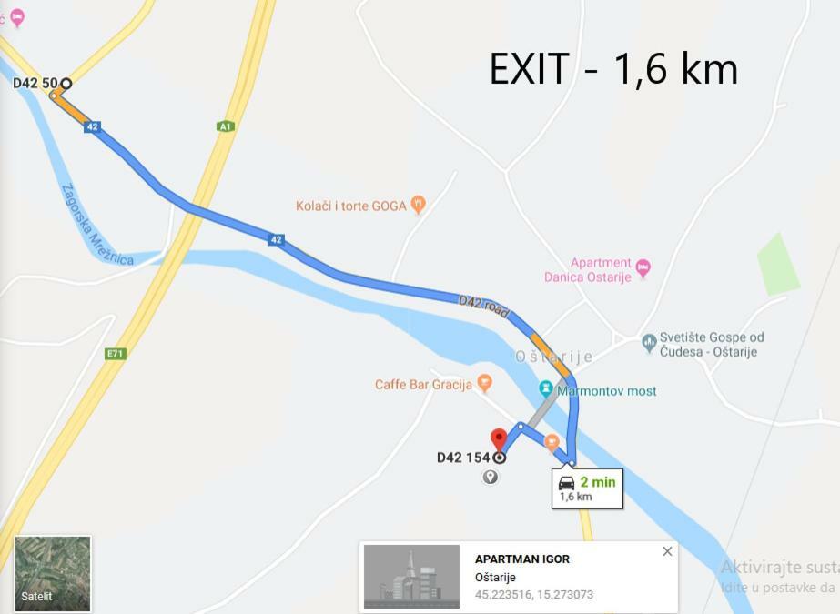 Apartment Igor - Holiday Home Ostarije Ngoại thất bức ảnh